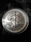 "AMERICAN SILVER EAGLE" 2017 BU 0.999 FINE SILVER TYPE 1 HERALDIC EAGLE DESIGN