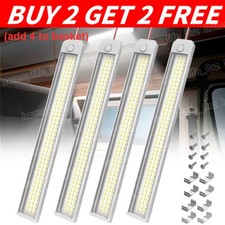 12V 144LED Car Interior Strip Lights Bar Light RV Van Caravan Boat Home Bus UK