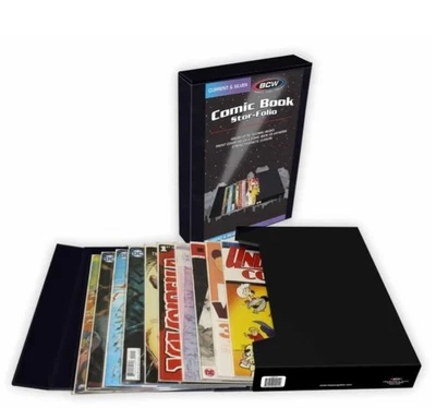 BCW Comic Book Stor-Folio (schwarz) - kostenloser Versand! - Bild 1 von 4