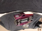 REDLINE HOT WHEELS SEASIDER IN MAGENTA WITH ORIGINAL BOAT