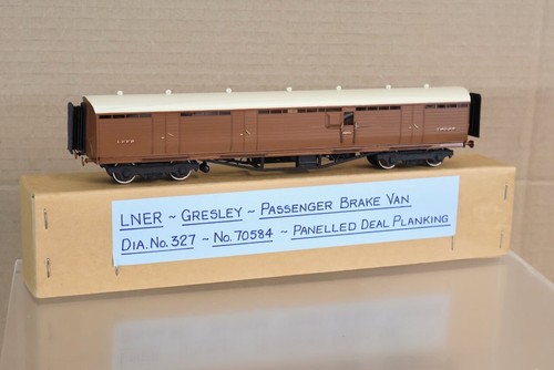 LAWRENCE SCALE MODELLE STUDLEY KIT GEBAUT LNER FAHRER BREMSENWAGEN 70584 ol | Zustand: Used
