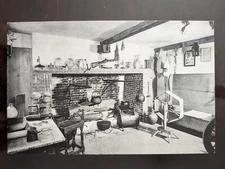 Restored Colonial Kitchen, Fruitlands & The Wayside Museum, MA - 1920s-40s