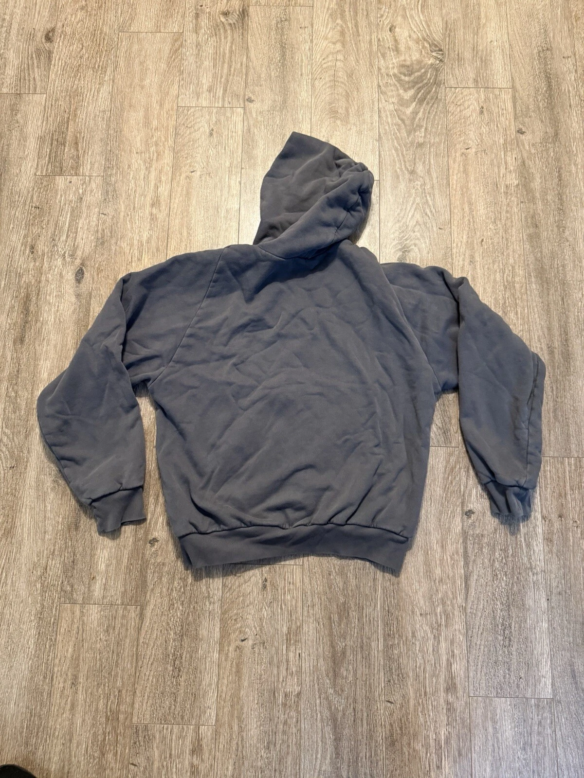 YZY x GAP FELPA CON CAPPUCCIO E ZIP XXL GRIGIO SCURO di BALENCIAGA Yeezy