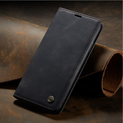 For Samsung Galaxy Luxury Caseme Leather Flip Wallet Case Card Stand Cover