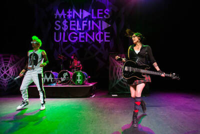 Jimmy Urine Kitty and Lyn-Z from Mindless Self Indulgence at The F- Old Photo 1