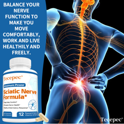 Sciatica Formula Relieves Joint Back Muscle Pain Nerve Relief Formula 30-120