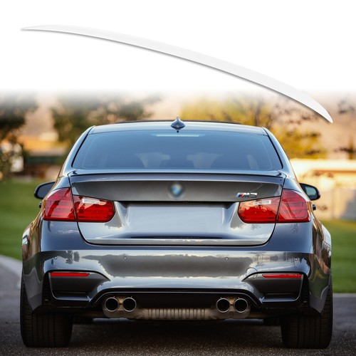 彩绘后后备箱唇尾翼适用于宝马f30 F80 轿车m3 风格alpine 白色300 Ebay