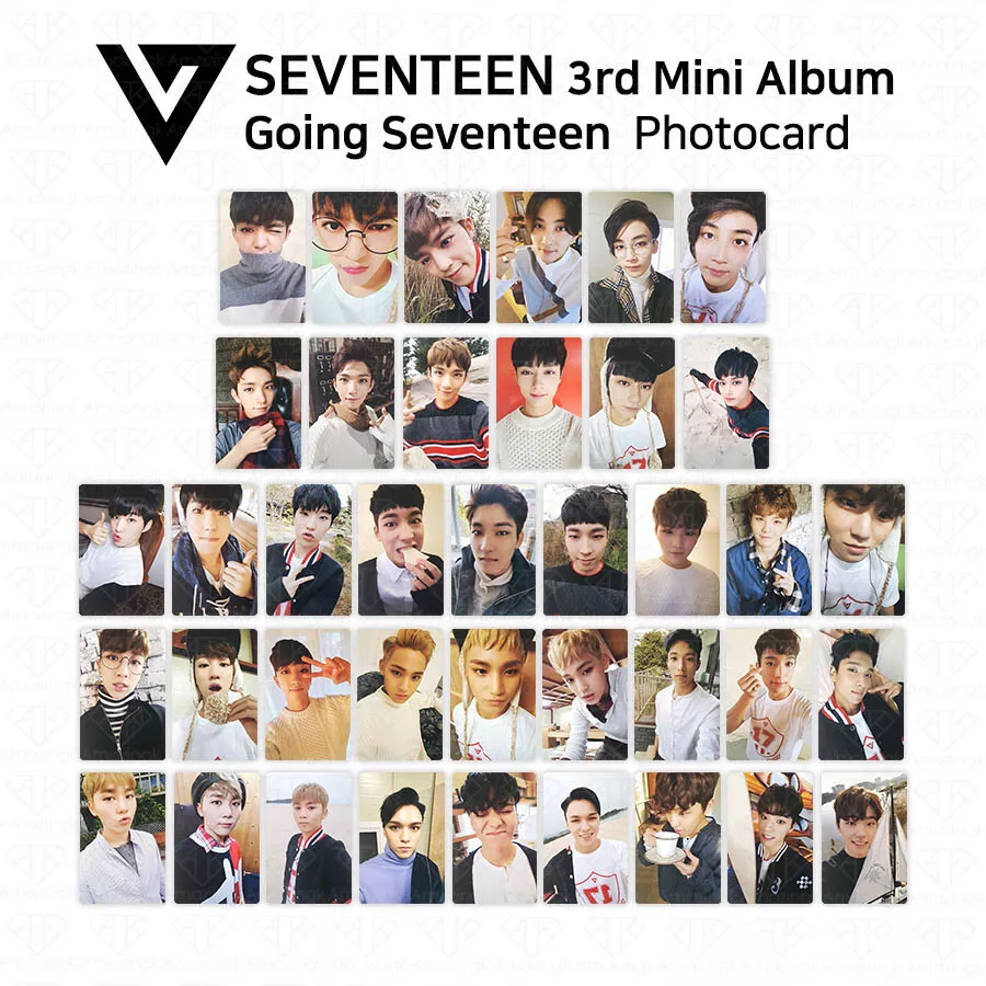 SEVENTEEN 3rd Mini Album Going Seventeen Make A Wish Official Photocard KPOP