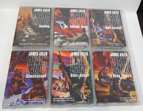 Deathlands Graphic Audio Book Lot 13 Sets of Cassettes James Axler 90's VGC - Picture 5 of 7