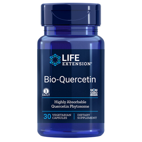 Bio-Quercetin 10mg 30 Kapseln Lebensdauerverlängerung entspricht Quercetin 500mg - Bild 1 von 2