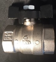 "Kugelhahn Mit FlüGelgriff Kugelventil Absperrhahn Messing PN25 3/4\" Ig/Ig "