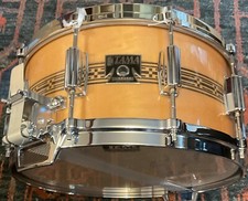 TAMA 50th Anniversary Limited Mastercraft Artwood 14 x 6.5-Inch Snare Drum