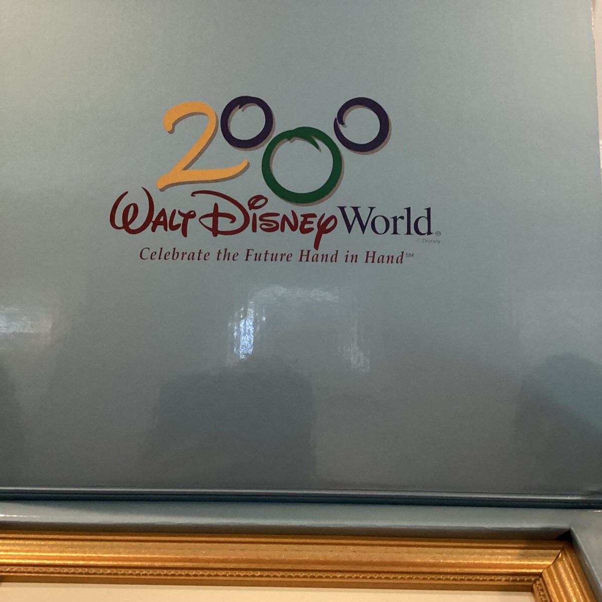 2000 Walt DISNEY World Framed MILLENNIUM Pin Set Mickey