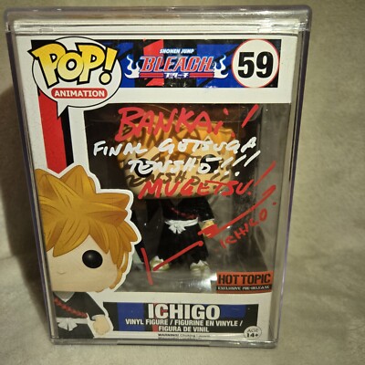 Funko Pop! Vinyl: Ichigo - HT Exclusive PR #59 Auto By Johnny Yong Bosch