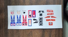 Aurora AFX G-Plus Indy Special Foyt Lola T-330 Reproduction Stickers