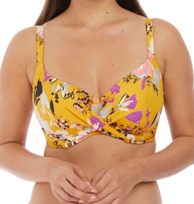 Fantasie Florida Keys Bikini Oberteil Nektar Gr.32G Vollschale Wickeloptik vorne 6950 Neu