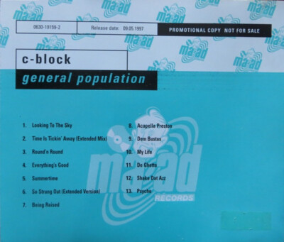 CD, Album, Promo C-Block - General Population