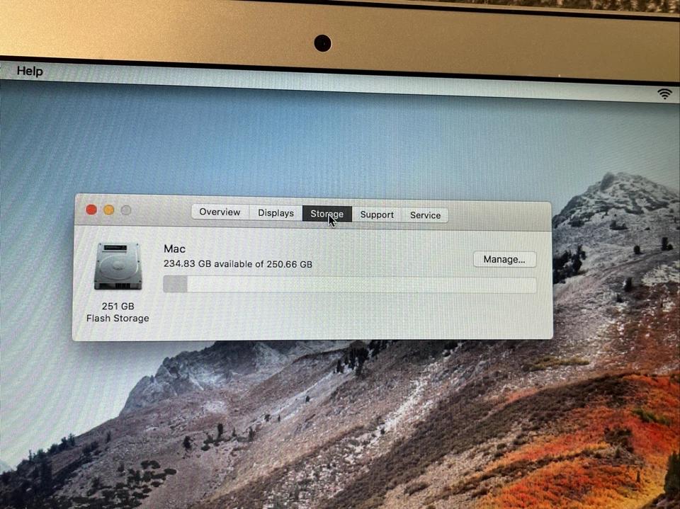 Apple MacBook Air 13" 2014 i7 1.7GHz 4GB RAM 256GB SSD MF068LL/A BTO MID-2014 #2 - Image 3 of 4