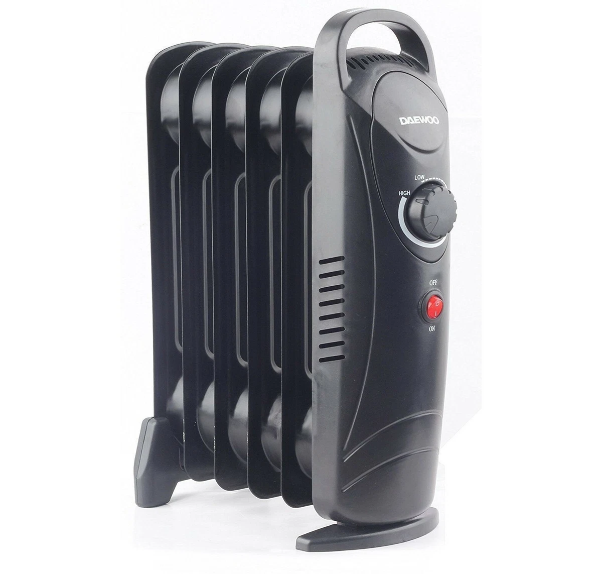 Mini Portable Oil Filled Radiator Heater with Thermostat 800W | eBay