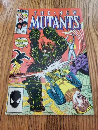 Marvel Comics The New Mutants #33 - "Against All Odds"  (1985) - Very Good