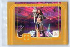 Roxanne Perez 2024 Panini Photogenic WWE #10 Championship Feels Gold #2/10 NXT