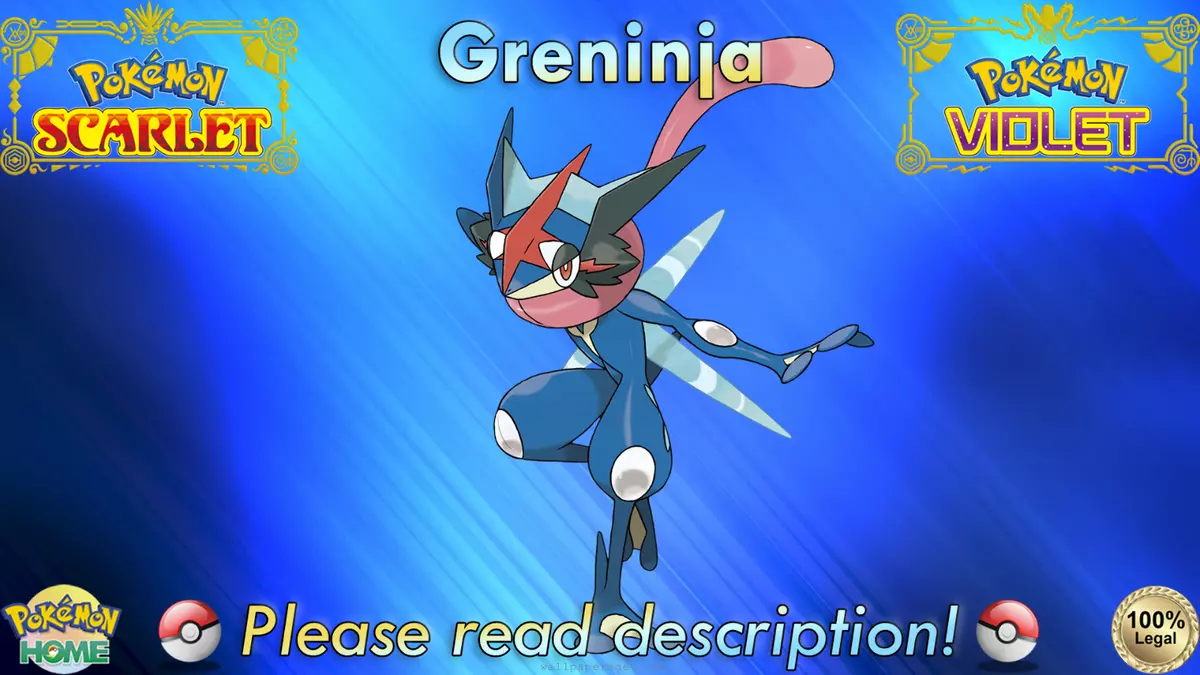 Pokemon Shiny ash greninja 5