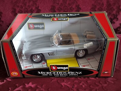 1:18 Burago Mercedes-Benz SL Touring 1957 Cod 33923 Ovp Sammlung Vintage Rar