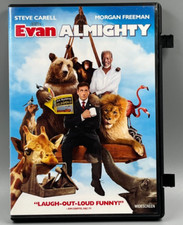 Evan Almighty DVD, 2007 Steve Carell Morgan Freeman Widescreen