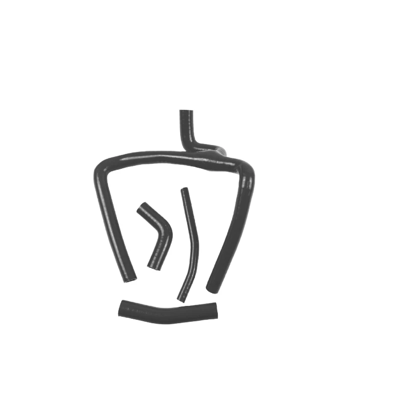 Manguera de radiador de silicona negra para Honda CR250R CR 250R 2002-2008 2003 2004 2005 Foto 4 de 4