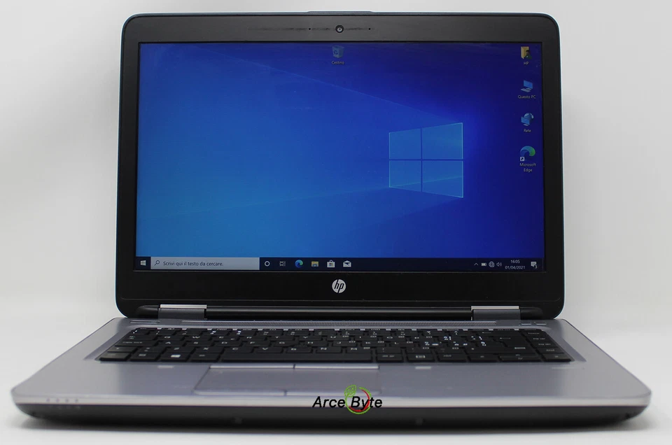 PORTATILE HP PROBOOK 645 G2 14" SSD 128GB RAM 8G WIN 10 BUONE CONDIZIONI - Immagine 3 di 4