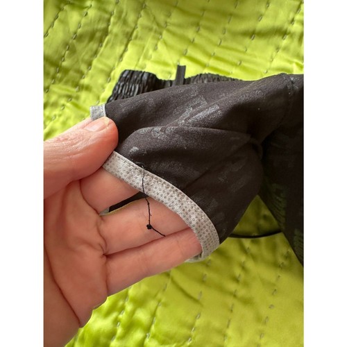 Justice Active Black and Grey Drawstring Athletic Shorts - Size 8 - VGUC - Picture 3 of 4