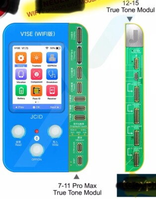 JC-V1SE WIFI iPhone mit TrueTone und Akku Programmer,8 X 11 12 13 14 15 Pro Max