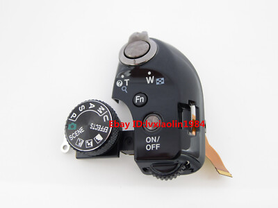 Top Cover Mode Dial Zoom Shutter Button Cable Assy Black For Nikon Coolpix P600