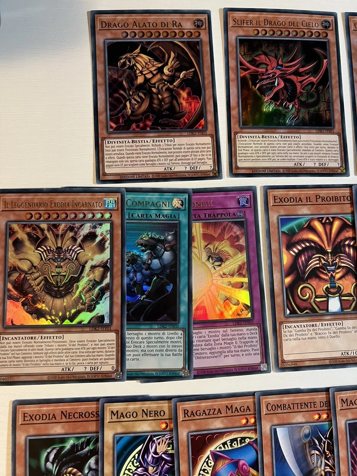 Yu gi oh Deck Yugi Exodia Completo sigillato in italiano Con Divinità Egizie Ita - Immagine 4 di 4