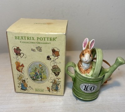 VINTAGE SCHMID BEATRIX POTTER 100 Year PETER RABBIT W/BOX 1992