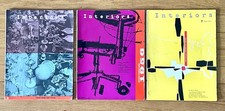 3 Vintage Issues Of Interiors Magazine Mcm Mid- 1950s