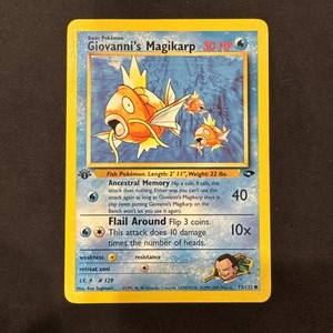 Giovanni Magikarp | eBay