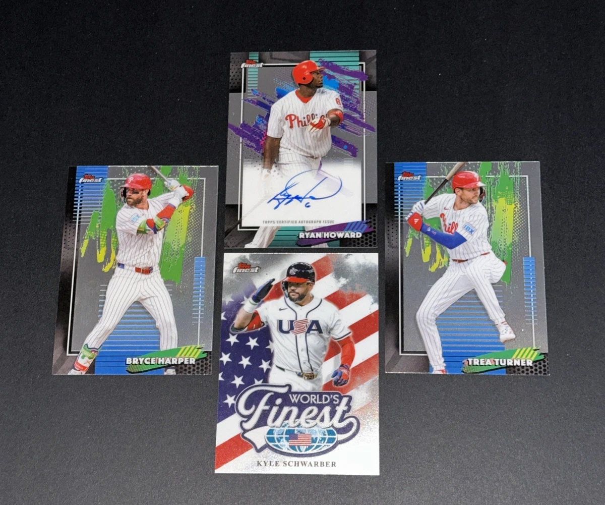 Topps Ryan Howard Baseball Autographed Sports Trading Cards