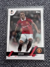 Cartes De Football Topps UEFA Champions League ANTONY MANCHESTER UNITED Neuf
