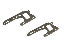 Kyosho Optima Front Side Plate Gunmetal - KYOOT214GM