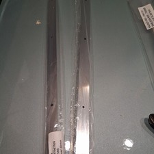 2 x Kitchen Worktop  Corner Trim , silver . 30mm , 6mm radius. worktop strip.