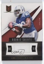 2012 Panini Momentum Rookie Salute Materials 47/375 Dwayne Allen #91 0nr3