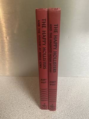Vintage Lot of 2 Happy Hollisters 1961 1962 Haunted House Mystery At Missle Town