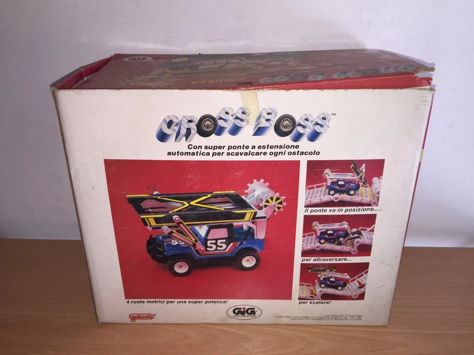 Galoob Power Machines CROSS BOSS JEEP No. 6020 sin usar, 1985 Foto 2 de 4