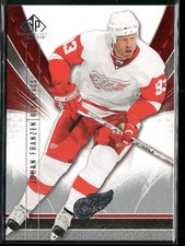 2009-10 SP Game Used Johan Franzen #37 Detroit Red Wings