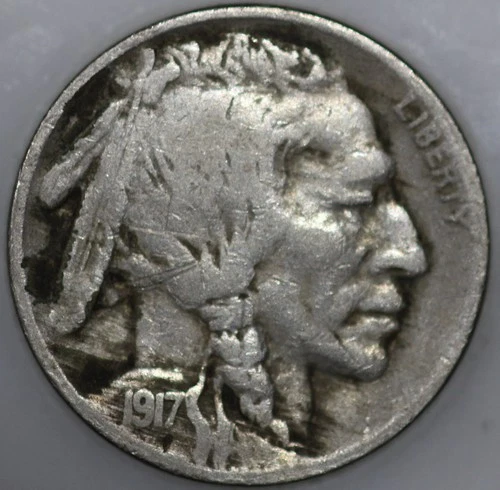 * 1917-P Buffalo Nickel, Popular Collector Coin As Shown
