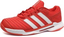 adidas Herren Adipower Stabil 10.0 rot/weiss Hallenschuhe Sneaker EU 44 UK 9,5