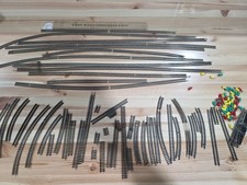 Lot As Is Z Scale Marklin Track And Connectors Left Hand Switch Works Read Desc.