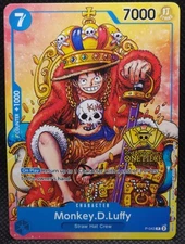 Monkey D. Luffy Alt Art P-043 2nd Anniversary Promo One Piece TCG NM