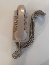 VINTAGE GTE AUTOMATIC ELECTRIC STARLITE ROTARY DIAL WALL MOUNT TELEPHONE